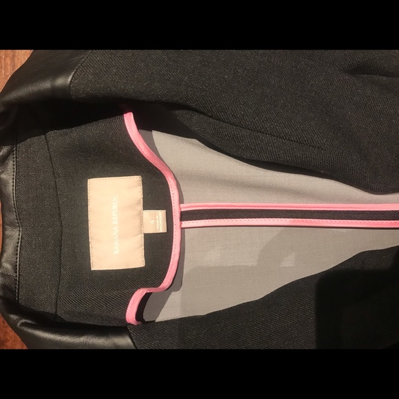 NWOT Banana Republic grey fitted blazer - Picture 7 of 7